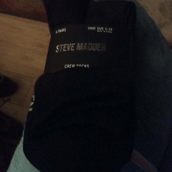 Madden set of 6 crew socks New - Picture 2 of 2